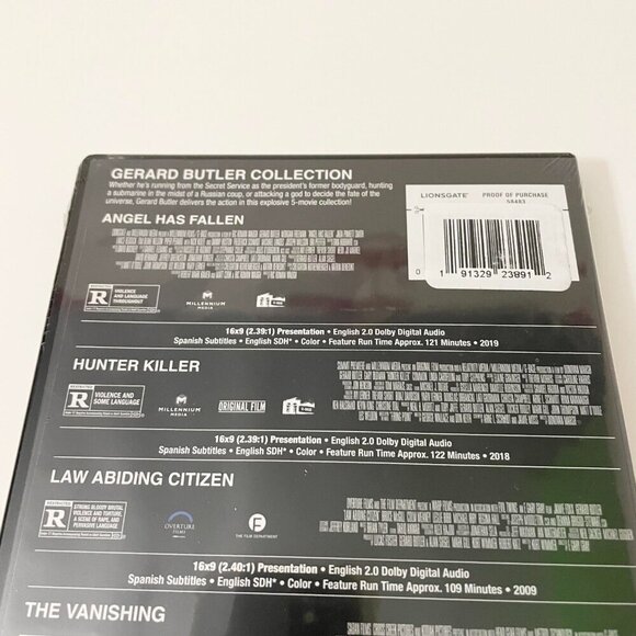 Gerard Butler 5 Film DVD Collection Set - Picture 5 of 12